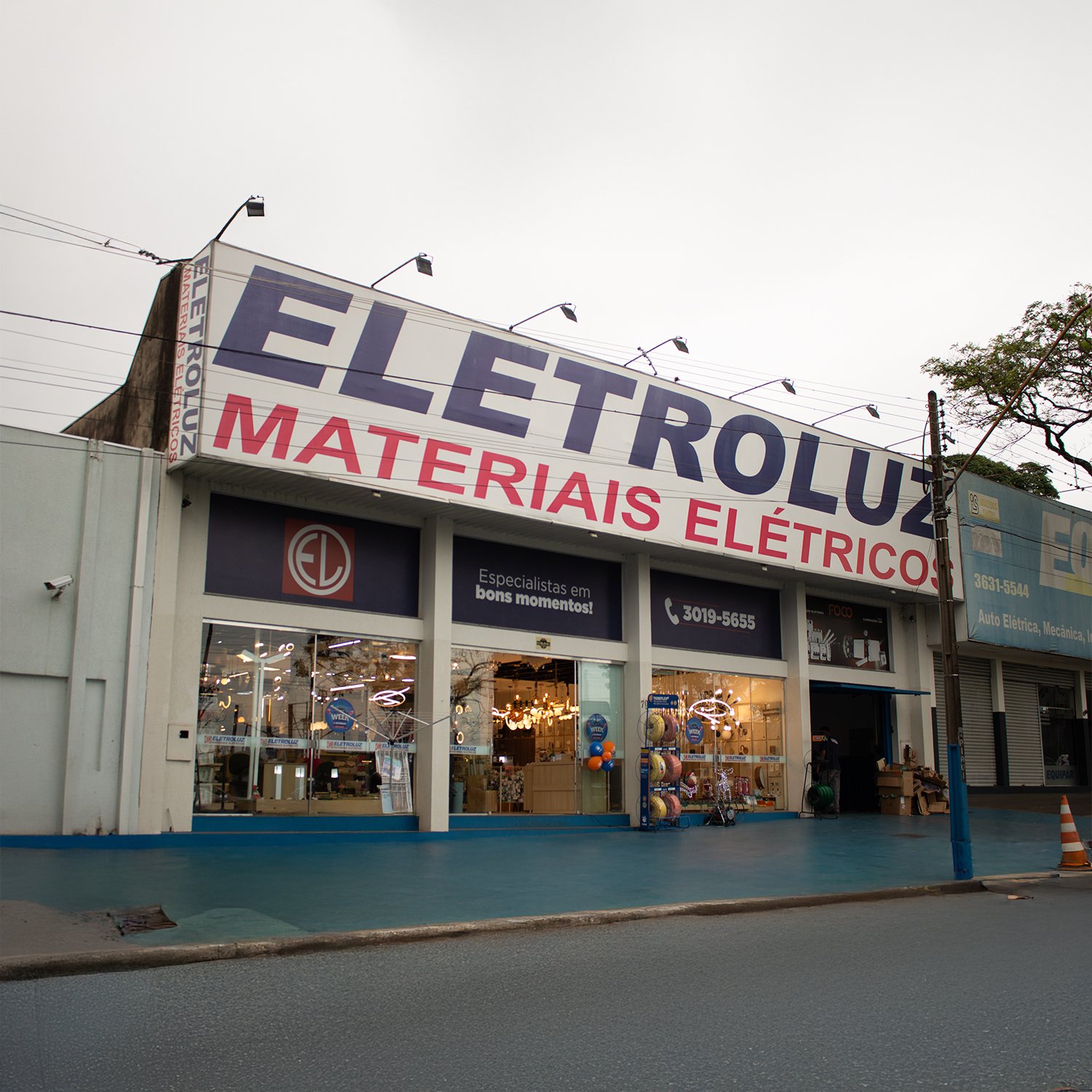 Nossas Lojas - Eletroluz Materiais Elétricos