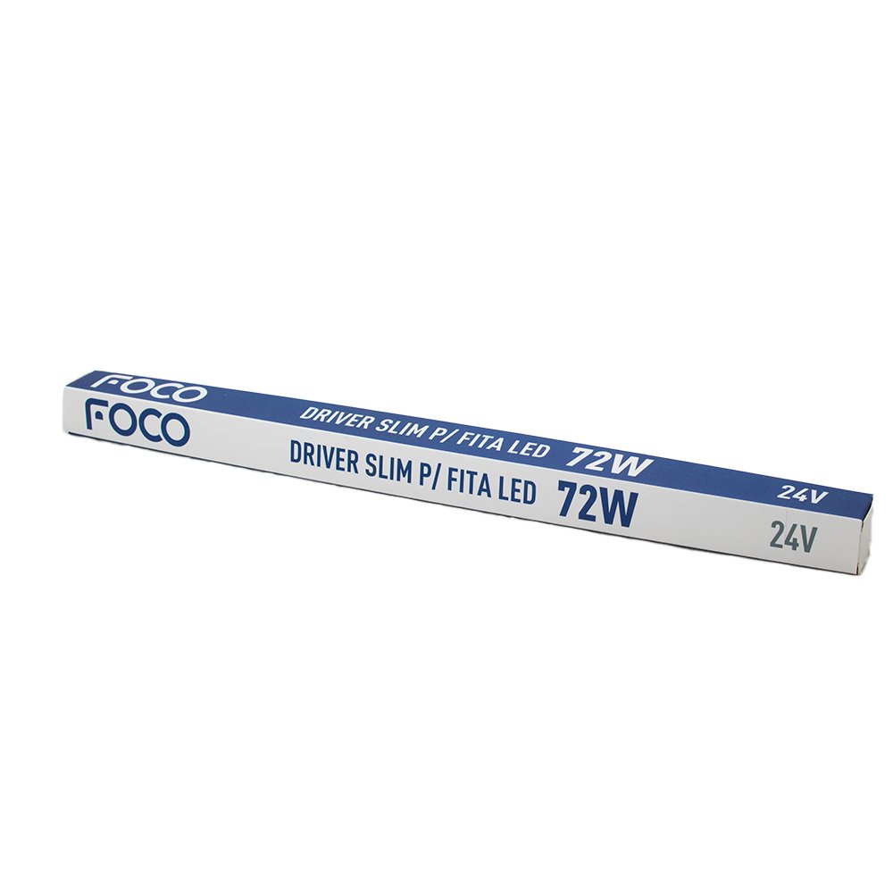 Fonte Led Driver Slim 72w 24v Foco - Eletroluz