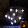 01 cordao led halloween caveiras brancas taschibra