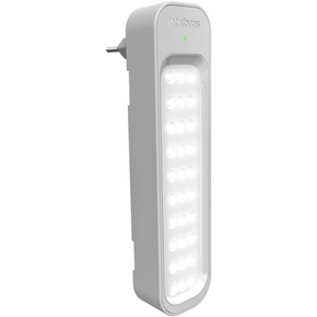 02 luminaria de emergencia intelbras 30 leds lea150