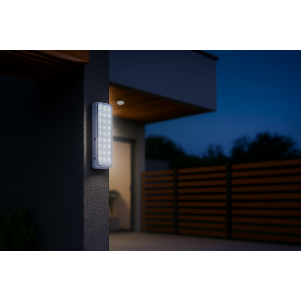 01 luminaria de emergencia 30 led intelbras lea31