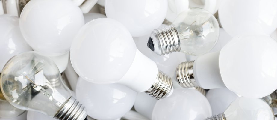 Como descartar ou reutilizar corretamente materiais elétricos e lâmpadas?